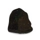 Black, uneven, opal, polished