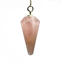 ROSE QUARTZ PENDULUM