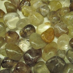 Rutilated Quartz tumbled