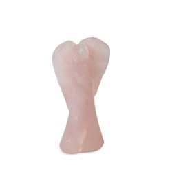 Pink quartz decorative angel