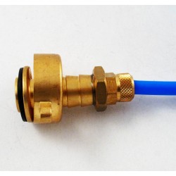 Water adaptor for drilling machines