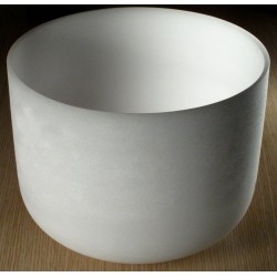 Frosted singing bowl L