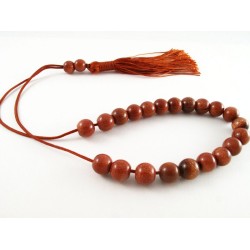 Goldstone greek kompoloi (worry beads)