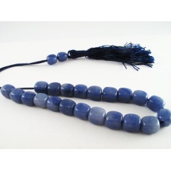 Blue aventurine greek kompoloi (worry beads)