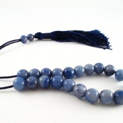 Blue aventurine greek kompoloi (worry beads)