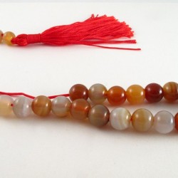 Carnelian greek ROSARY 