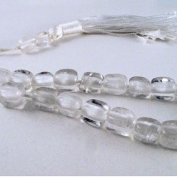 Quartz greek kompoloi (worry beads)
