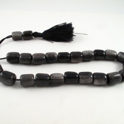 Sheen Obsidian greek kompoloi (worry beads)