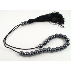 Hematite greek kompoloi (worry beads)