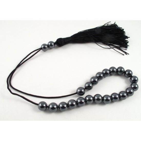 Hematite greek kompoloi (worry beads)