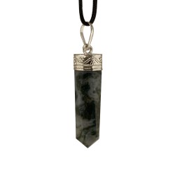 Moss agate pendant