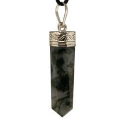 Moss agate pendant