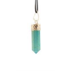 Aqua aura pendant