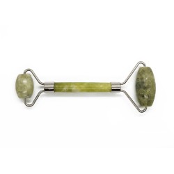 Double jade roller for face massage