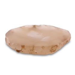 Small flat polished agate