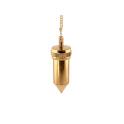 Bronze gilded pendulum that opens