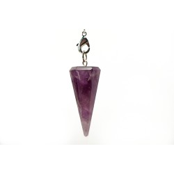 Amethyts, chakra chain, pendulum