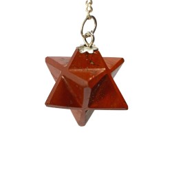 RED JASPER MERKABA PENDULUM