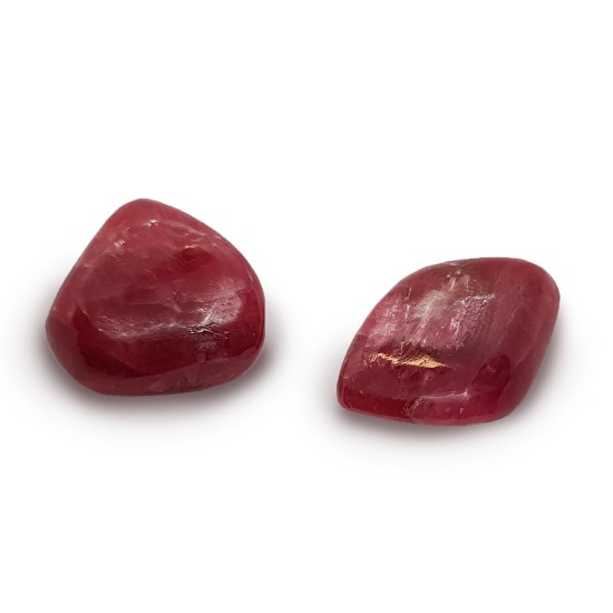 Polished rhodonite