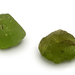 Raw peridot