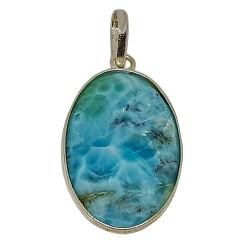 Larimar pendant 