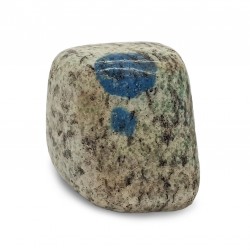Granite-azurite-amazonite stone