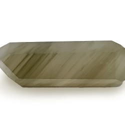 Double edged polished quartz-chlorite