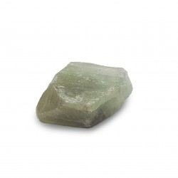 Raw green calcite