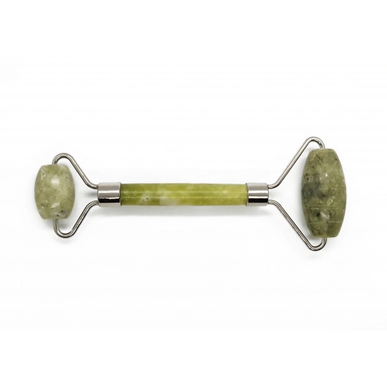 Double  jade roller for face massage