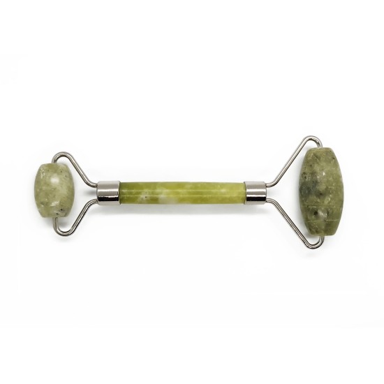 Double  jade roller for face massage