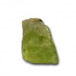 Peridot tumbled irregularly shaped (with hole)