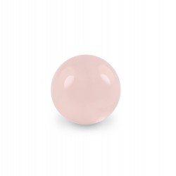 Pink quartz sphere, small size