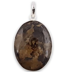 Bronzite pendant