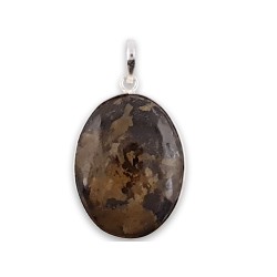 Bronzite pendant