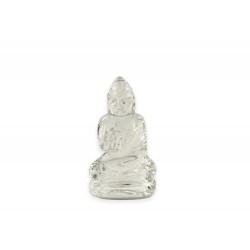 Buddha crystal statue, made of quartz