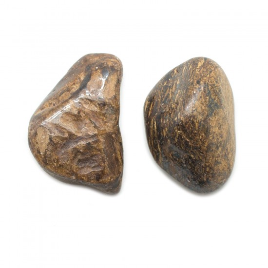 Bronzite polished small stone