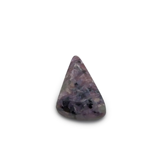 Charoite polished with hole