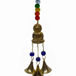 Chime with Buddha and three bells