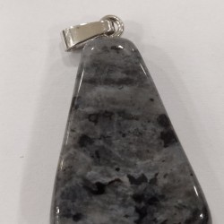 Larvikite (norwegian moonstone) pendant