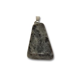 Larvikite (norwegian moonstone) pendant